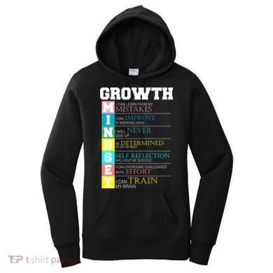 Growth New Mindset And Resolution  Women's Hoodie