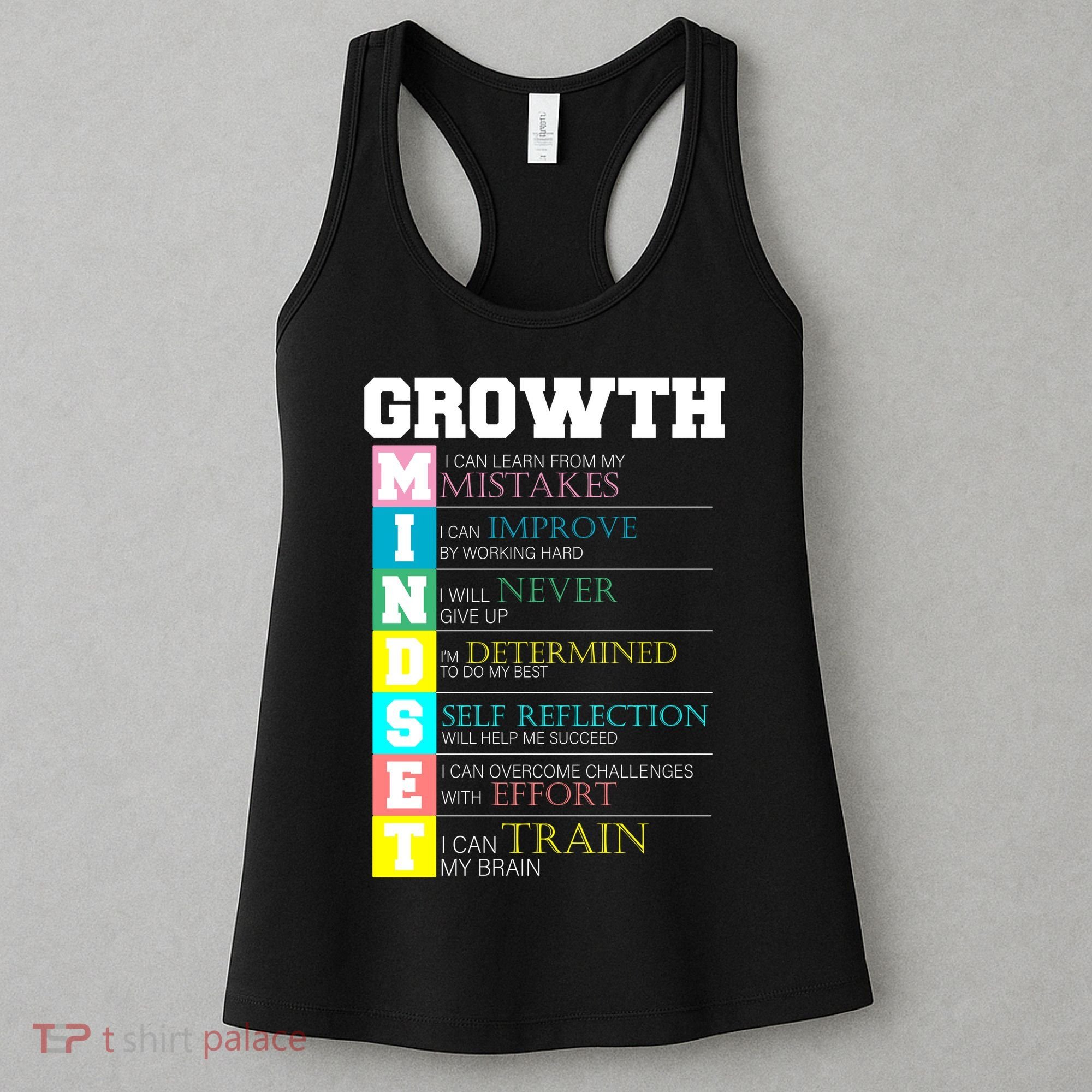 Growth New Mindset And Resolution  Women's Tank Top