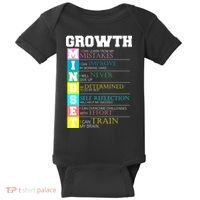 Growth New Mindset And Resolution  Baby Bodysuit thumb 0