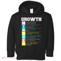 Growth New Mindset And Resolution  Toddler Hoodie thumb 0