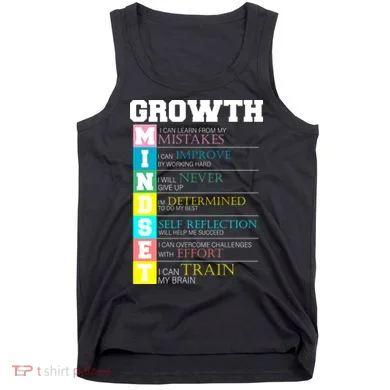 Growth New Mindset And Resolution  Tank Top