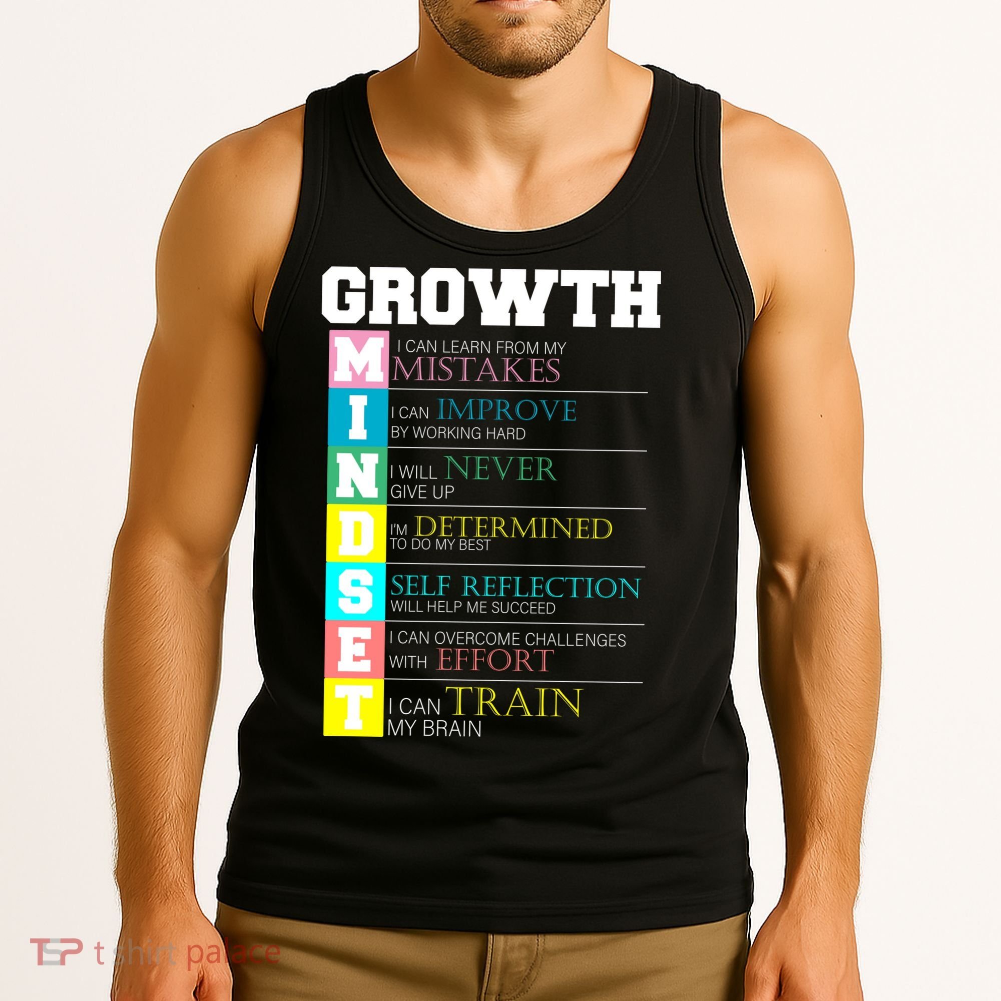 Growth New Mindset And Resolution  Tank Top