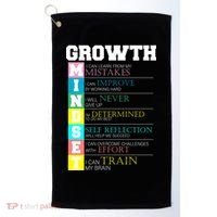Growth New Mindset And Resolution  Golf Towel thumb 0