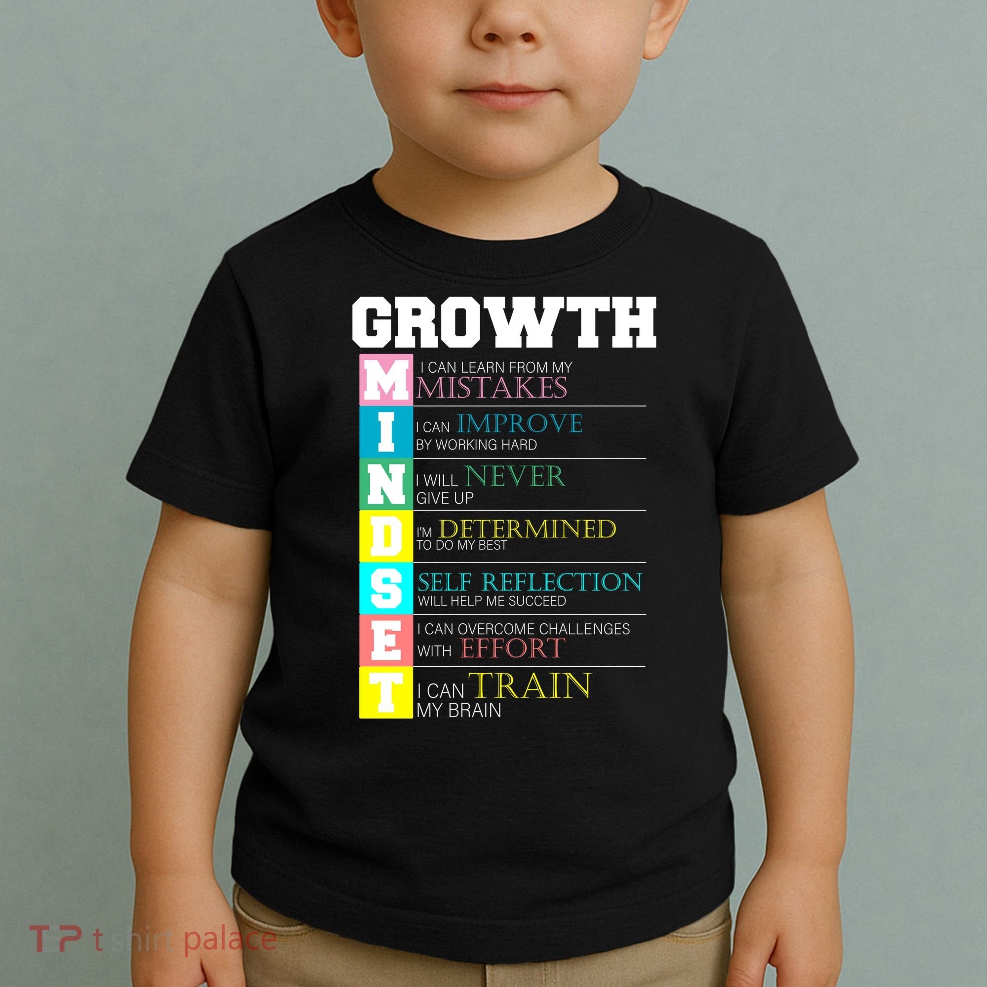 Growth New Mindset And Resolution  Toddler T-Shirt