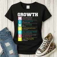 Growth New Mindset And Resolution  Women's T-Shirt thumb 3