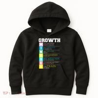 Growth New Mindset And Resolution  Kids Hoodie thumb 0