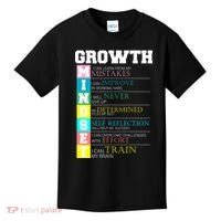 Growth New Mindset And Resolution  Kids T-Shirt thumb 0
