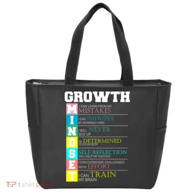 Growth New Mindset And Resolution  Tote Bag