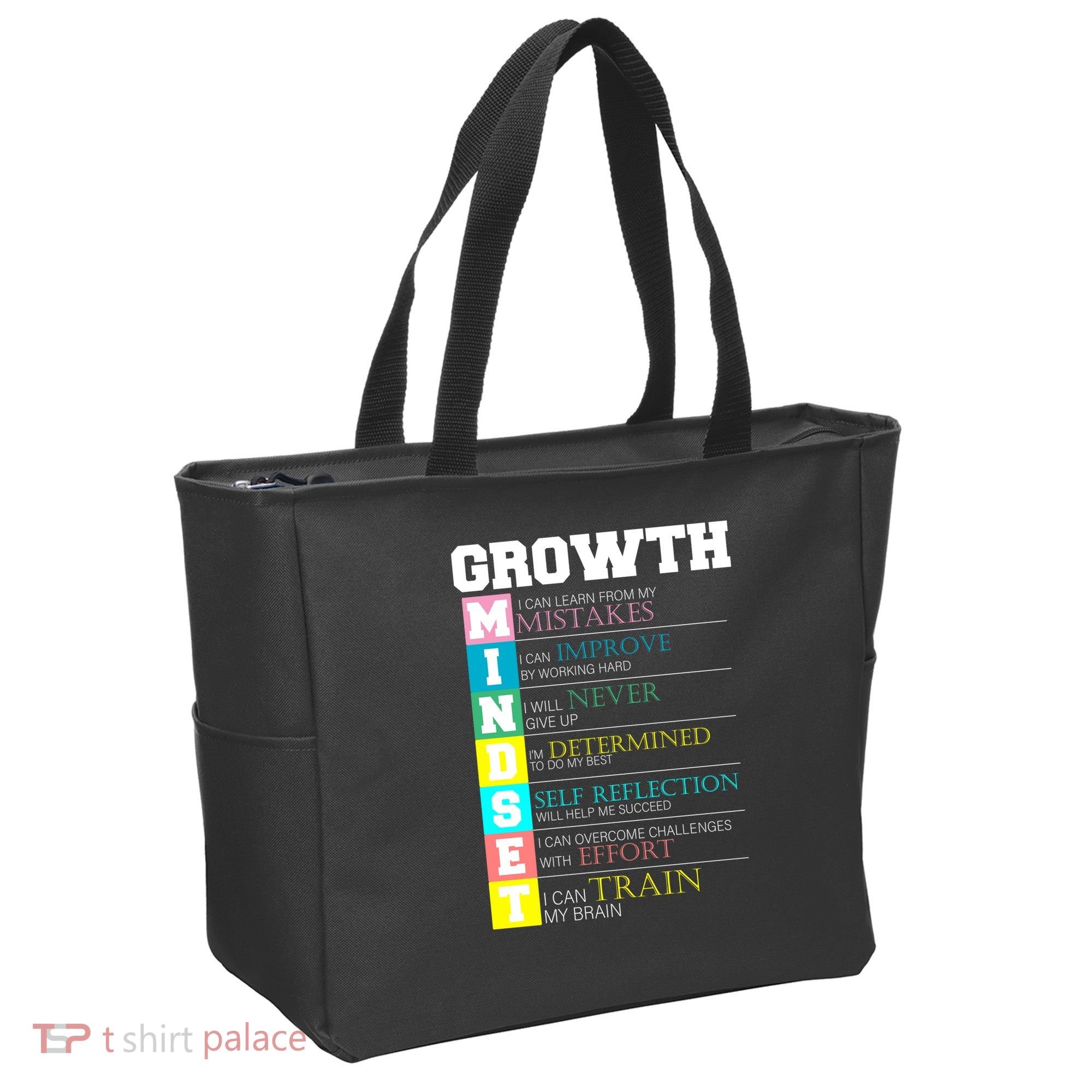 Growth New Mindset And Resolution  Tote Bag