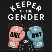 Gender Reveal Party Keeper Of Gender Boxing Hoodie thumb 2