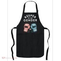 Gender Reveal Party Keeper Of Gender Boxing Apron thumb 0
