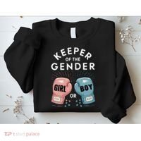 Gender Reveal Party Keeper Of Gender Boxing Sweatshirt thumb 2