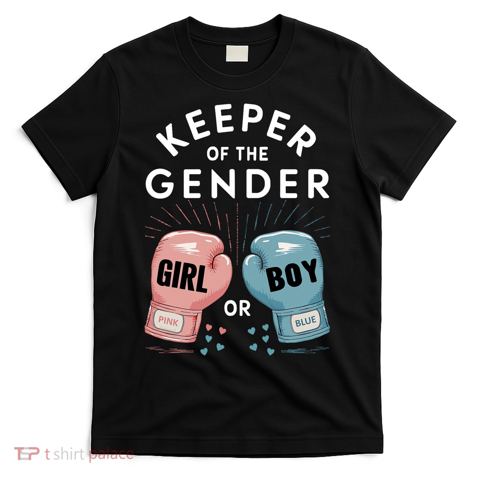 Gender Reveal Party Keeper Of Gender Boxing T-Shirt