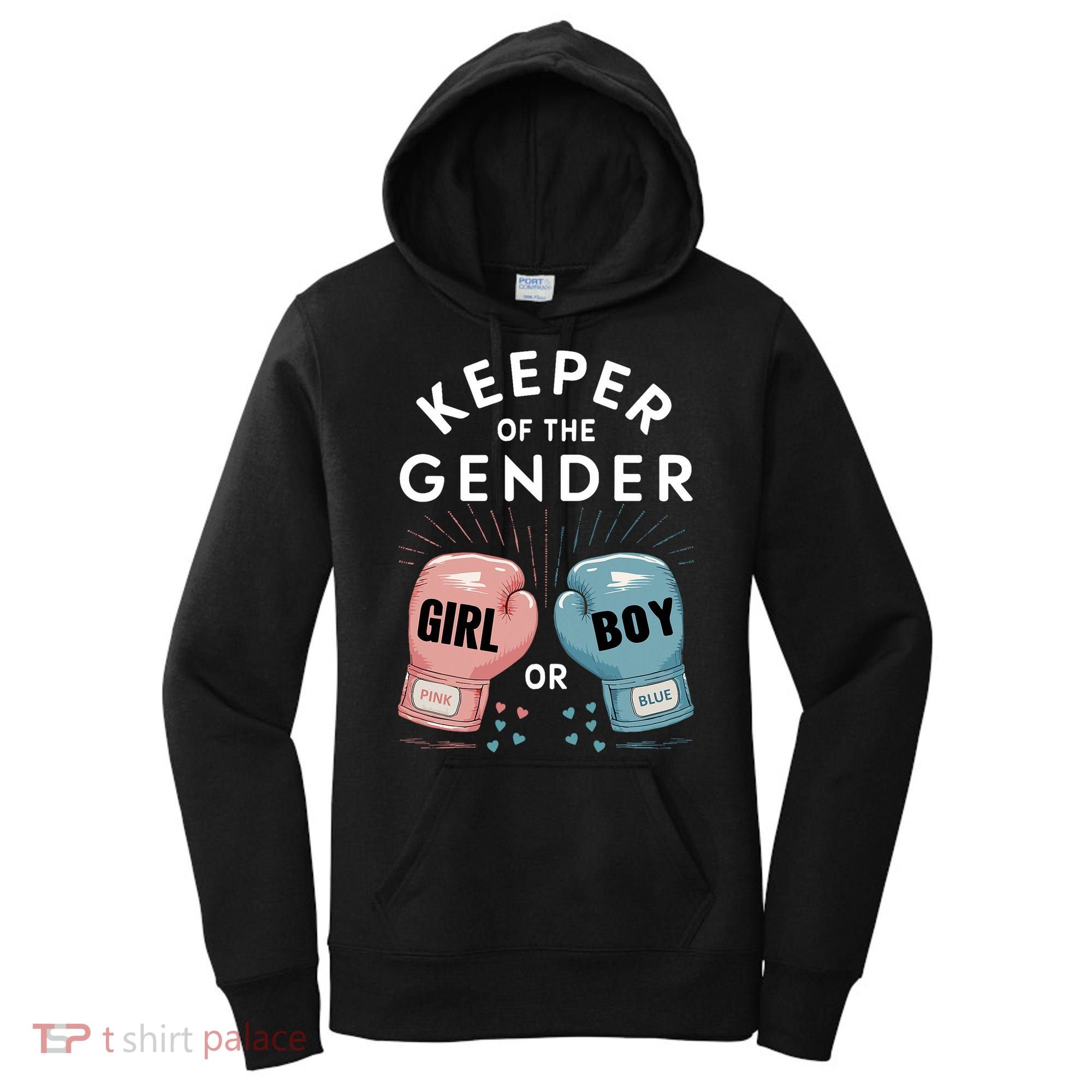 Gender Reveal Party Keeper Of Gender Boxing Women's Hoodie