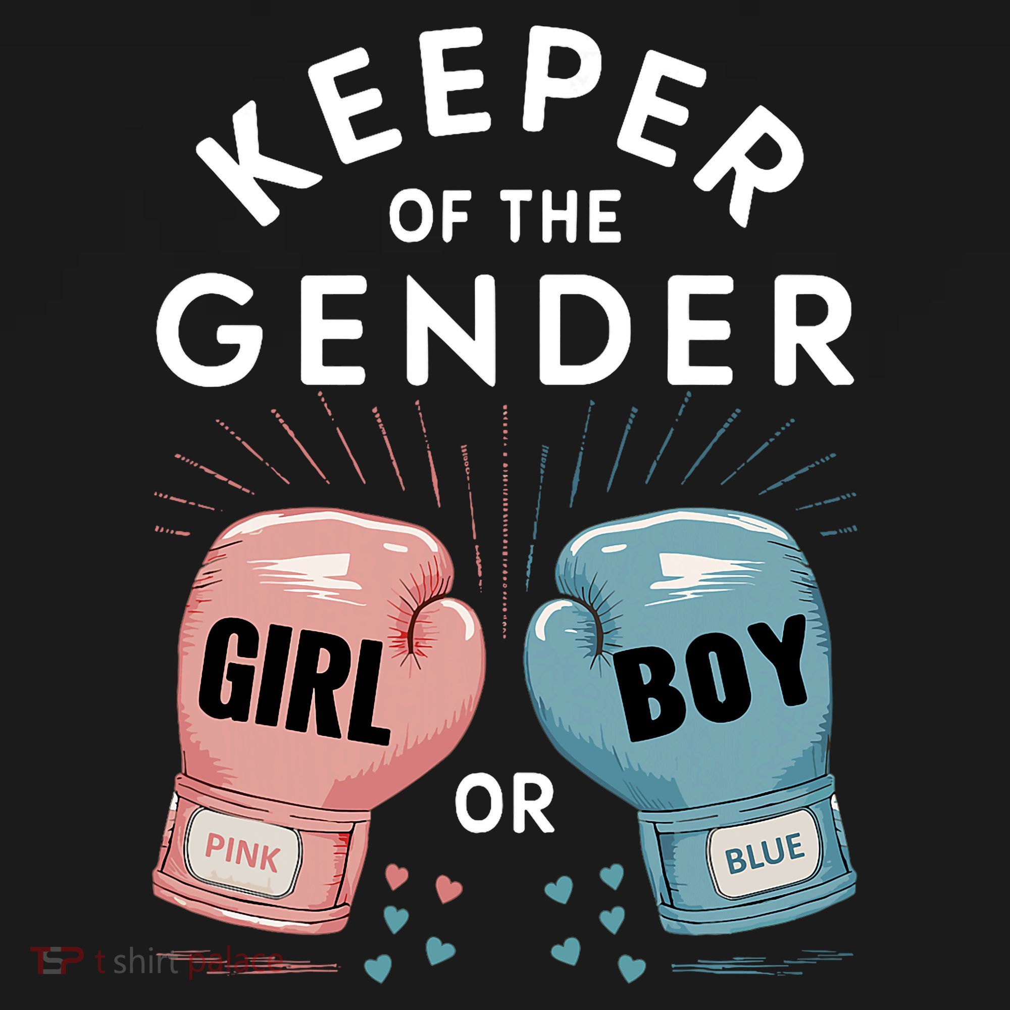 Gender Reveal Party Keeper Of Gender Boxing Women's Hoodie