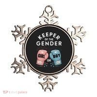 Gender Reveal Party Keeper Of Gender Boxing Ornament thumb 0