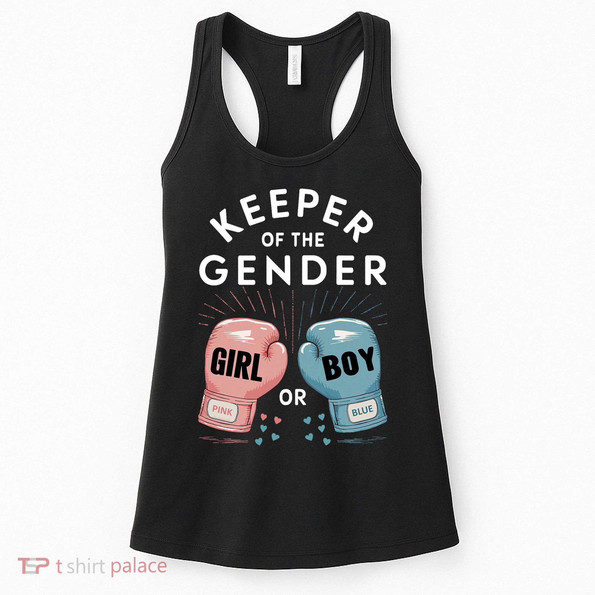 Gender Reveal Party Keeper Of Gender Boxing Women's Tank Top