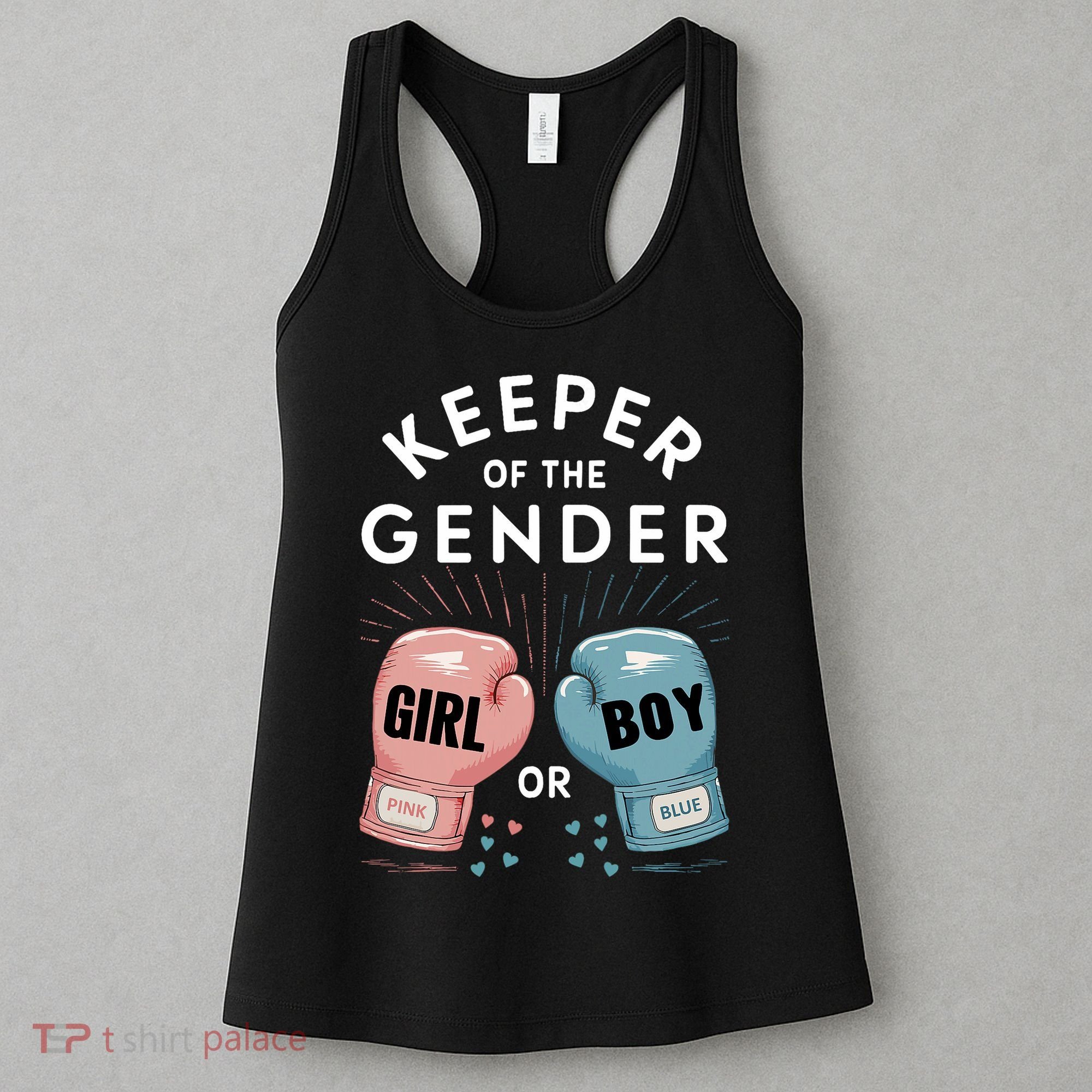 Gender Reveal Party Keeper Of Gender Boxing Women's Tank Top