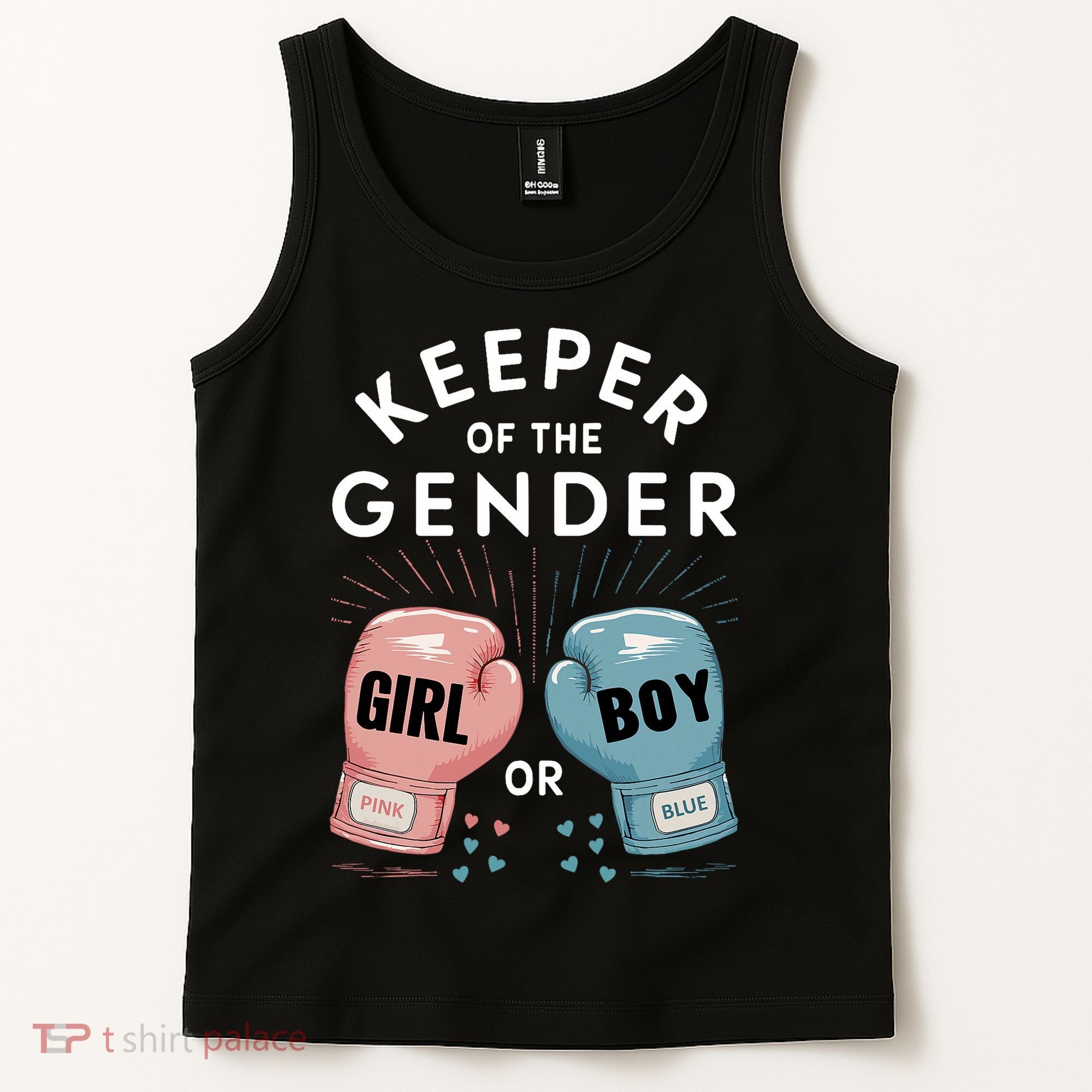 Gender Reveal Party Keeper Of Gender Boxing Tank Top