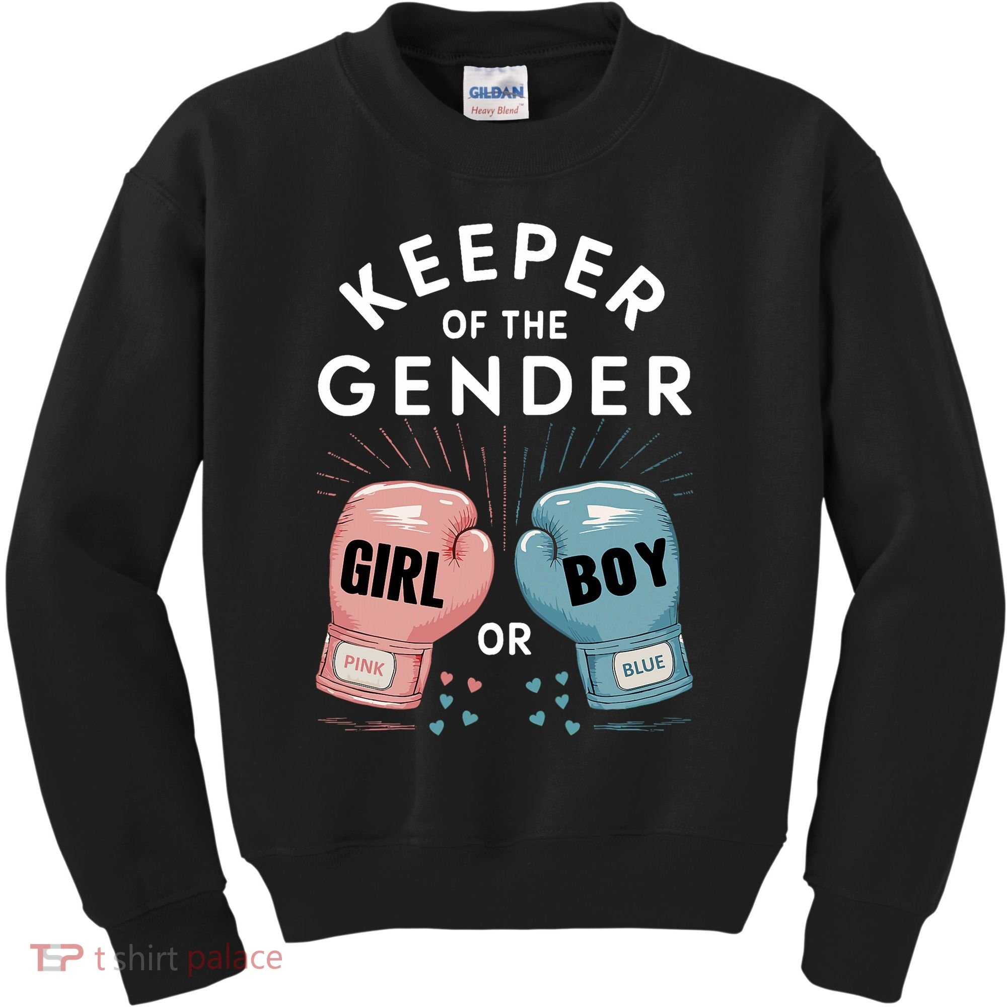 Gender Reveal Party Keeper Of Gender Boxing Kids Sweatshirt