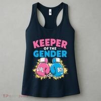 Gender Reveal Party Boxing Gloves Keeper Of Gender Women's Tank Top thumb 3