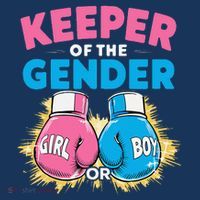 Gender Reveal Party Boxing Gloves Keeper Of Gender Women's Tank Top thumb 5