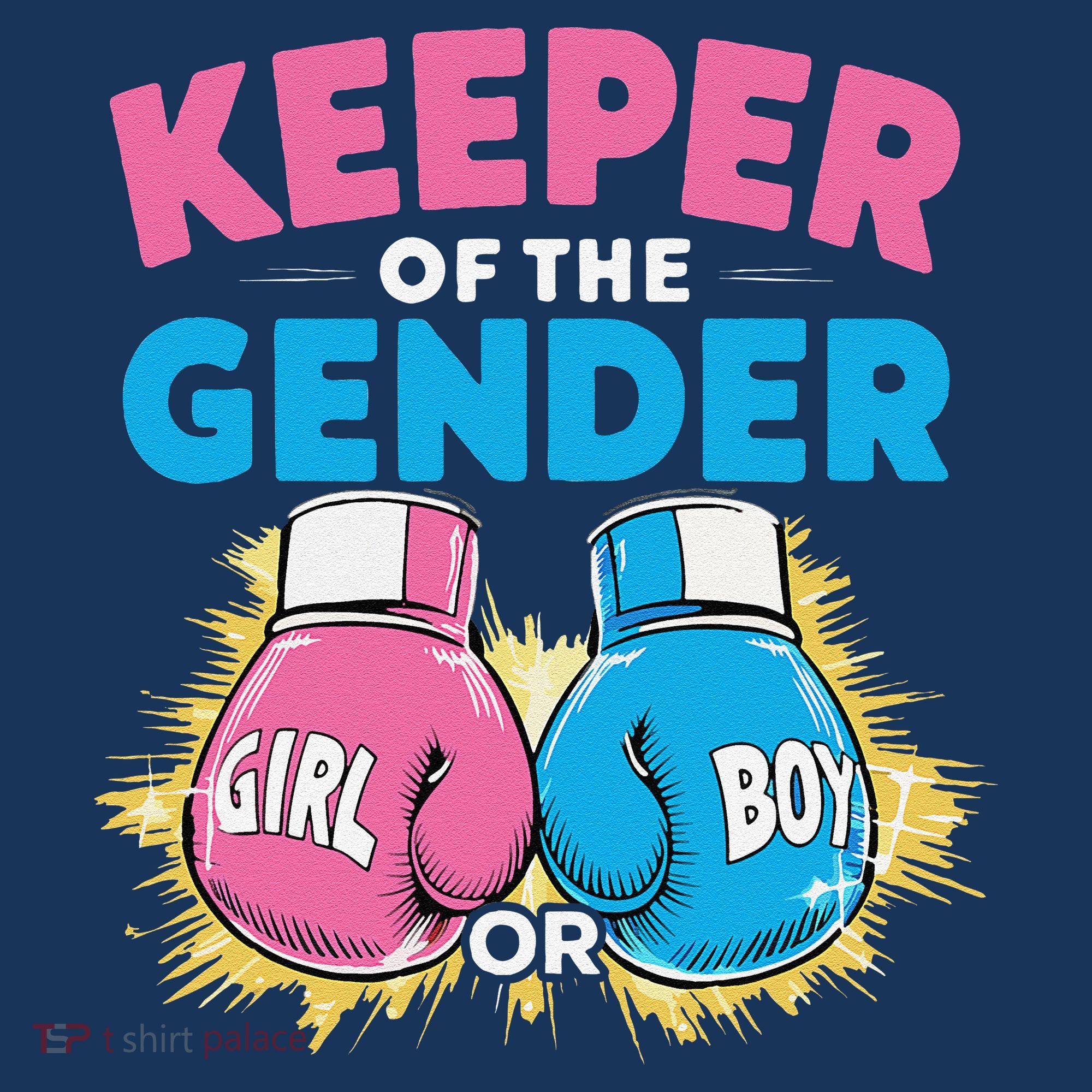 Gender Reveal Party Boxing Gloves Keeper Of Gender Women's Tank Top