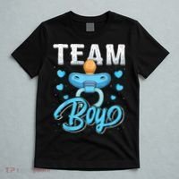 Gender Reveal Party Team Boy Baby Shower Matching Family Set T-Shirt thumb 5