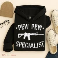 Gun Rifle Pew Pew Specialist Hoodie thumb 4
