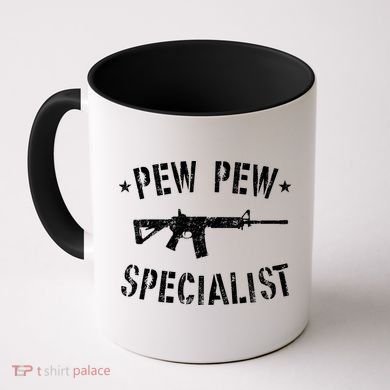 Gun Rifle Pew Pew Specialist Coffee Mug