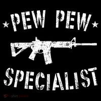 Gun Rifle Pew Pew Specialist Women's Hoodie thumb 2