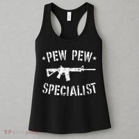 Gun Rifle Pew Pew Specialist Women's Tank Top thumb 3