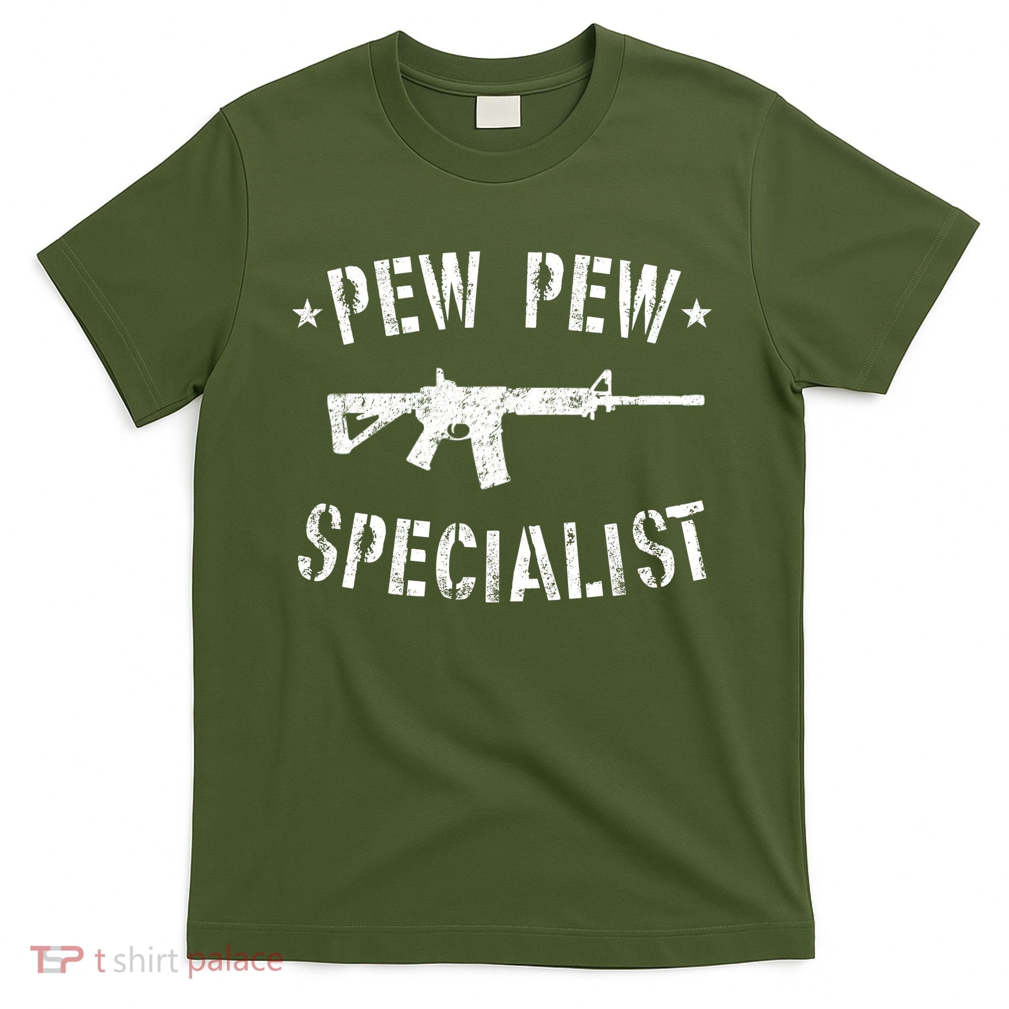 Gun Rifle Pew Pew Specialist T-Shirt