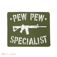 Gun Rifle Pew Pew Specialist Mousepad thumb 0