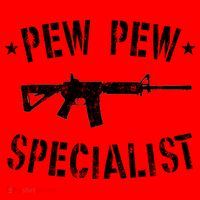 Gun Rifle Pew Pew Specialist Santa Hat thumb 1