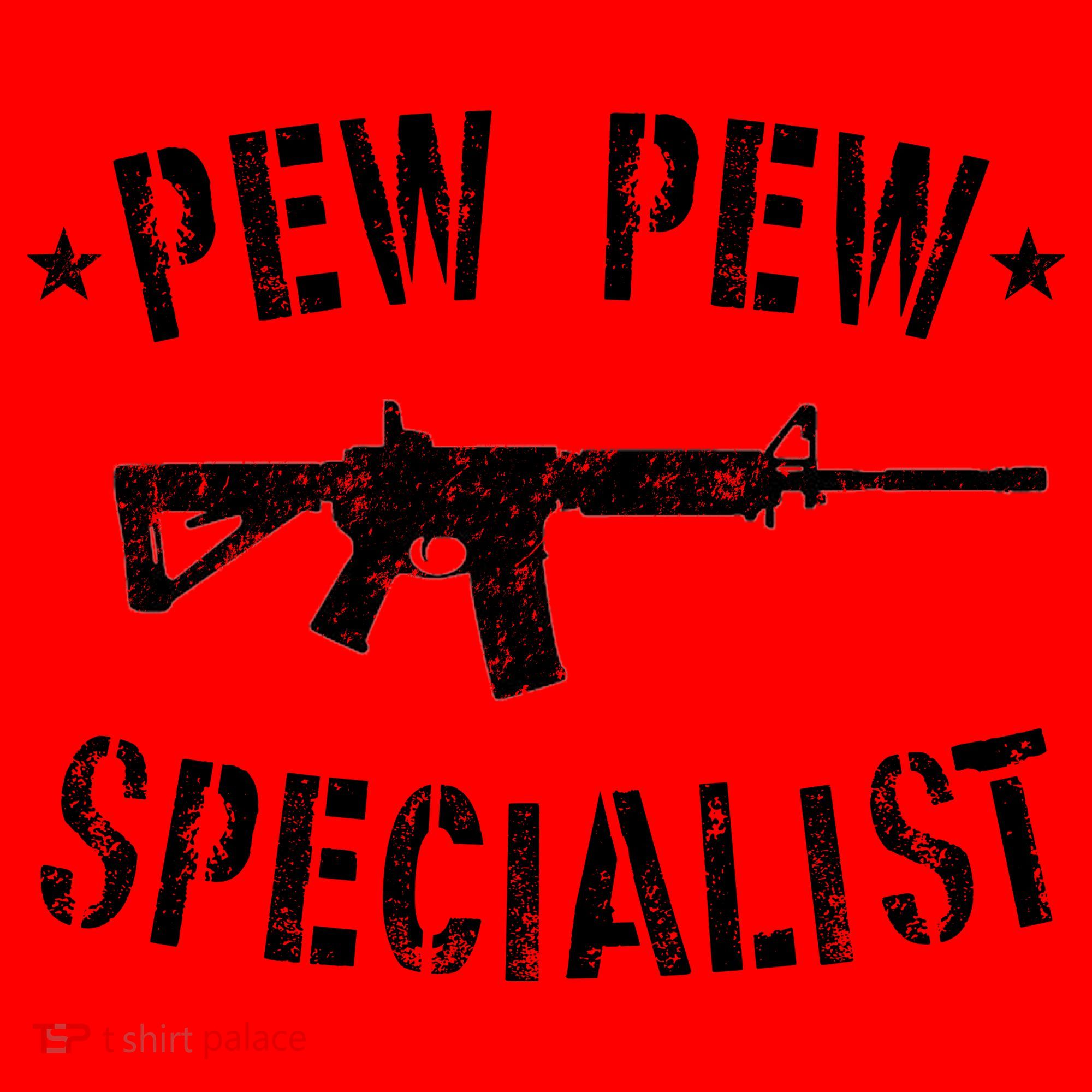 Gun Rifle Pew Pew Specialist Santa Hat
