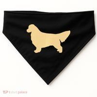 Golden Retriever Premium USA-Made Doggie Bandana thumb 0