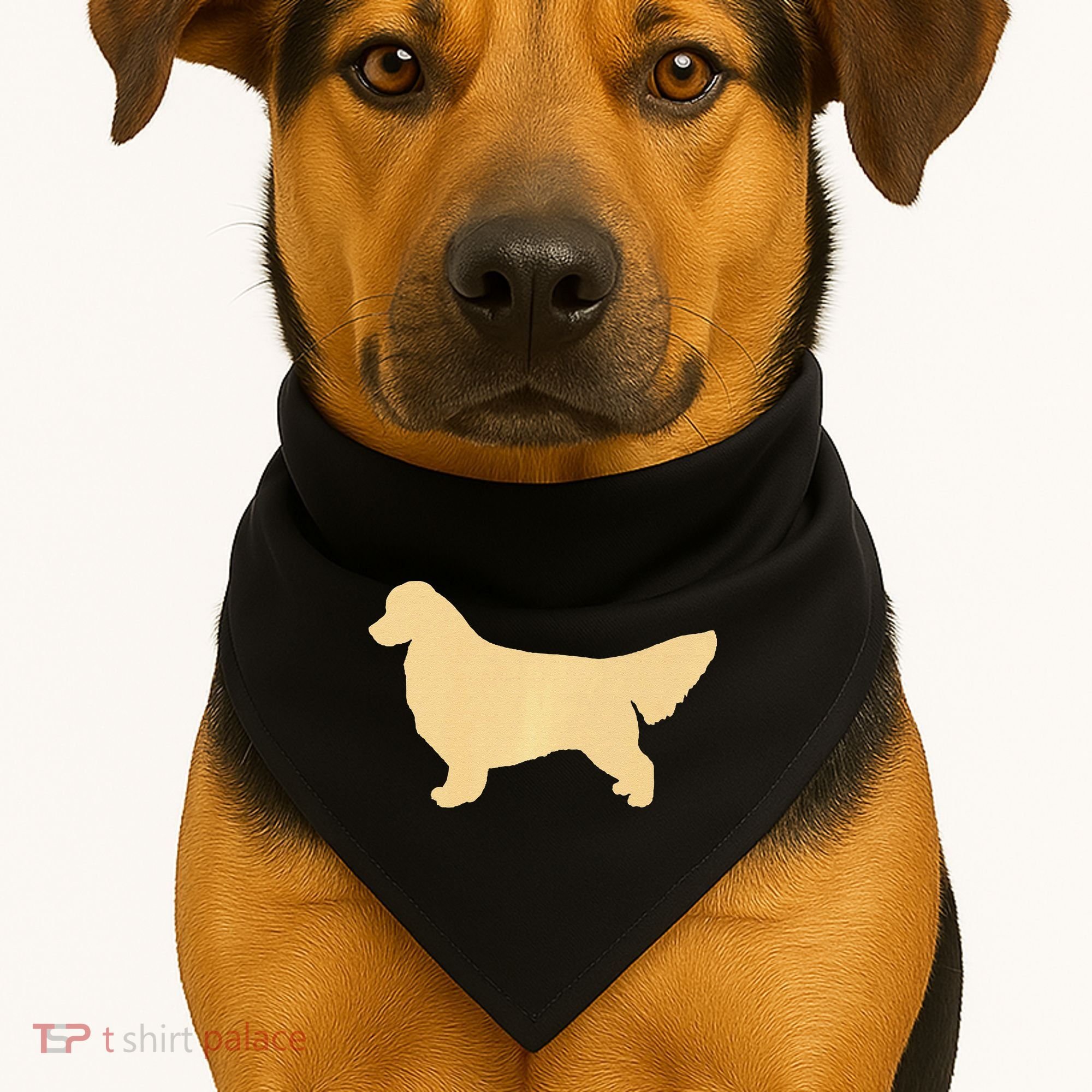 Golden Retriever Premium USA-Made Doggie Bandana