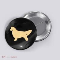 Golden Retriever Premium Button thumb 0