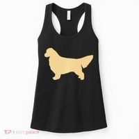 Golden Retriever Premium Women's Tank Top thumb 0
