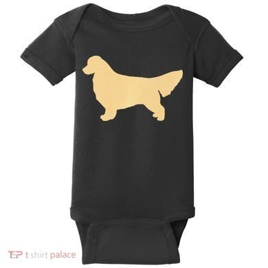 Golden Retriever Premium Baby Bodysuit