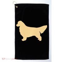 Golden Retriever Premium Golf Towel thumb 0