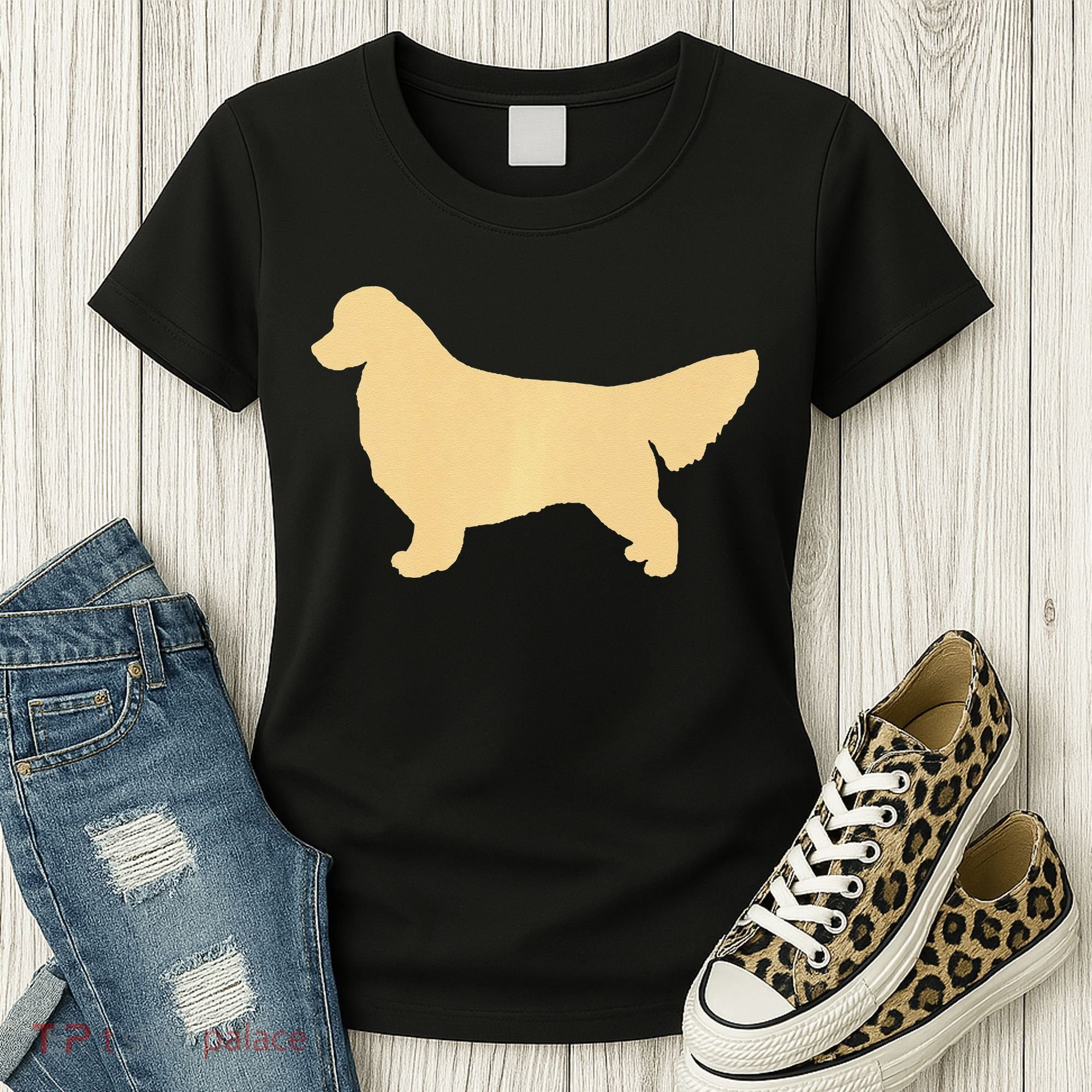 Golden Retriever Premium Women's T-Shirt