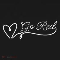 Go Red Pulse Heart Disease Awareness Bucket Hat thumb 4