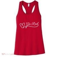 Go Red Pulse Heart Disease Awareness Women's Tank Top thumb 0
