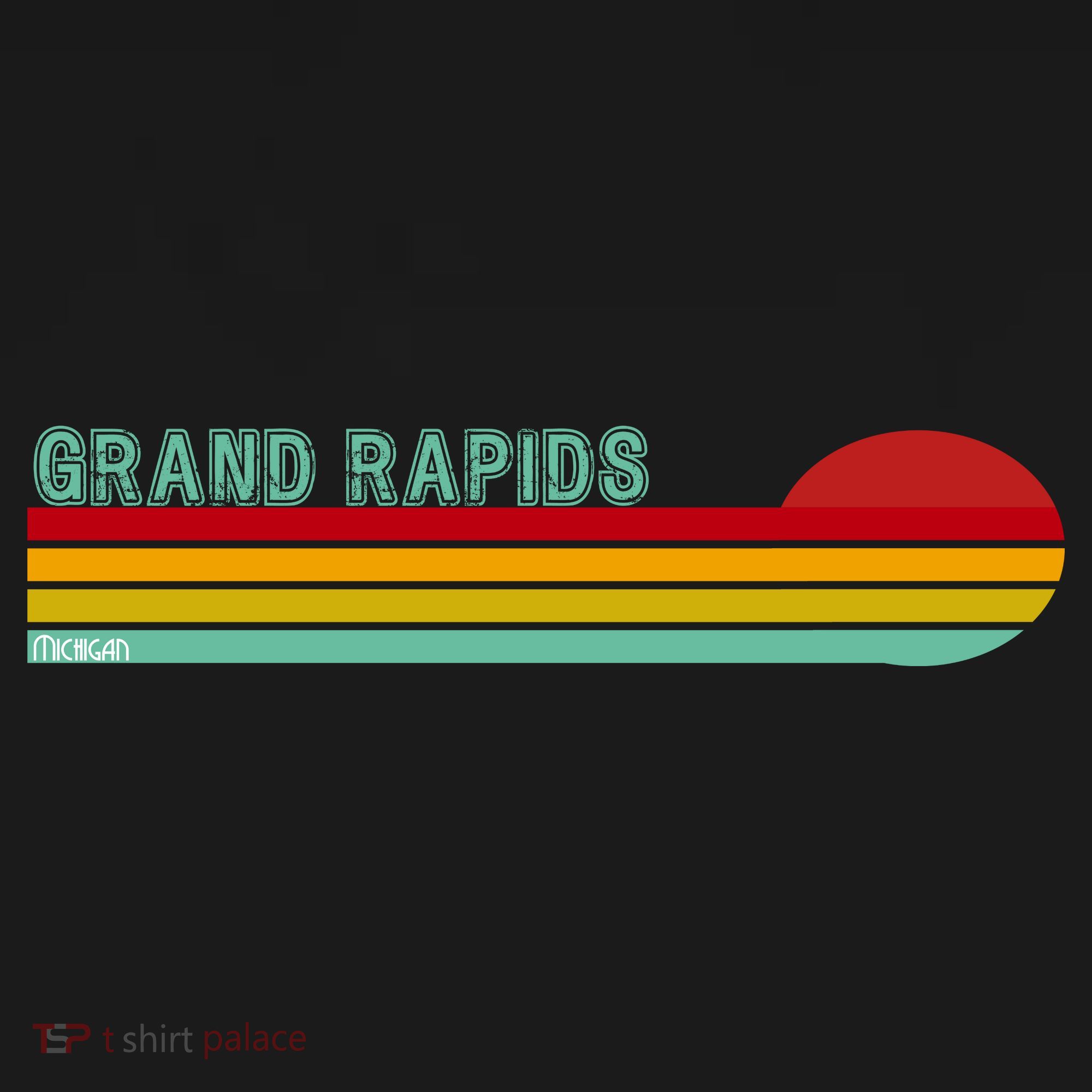 Grand Rapids Retro Michigan Backpack