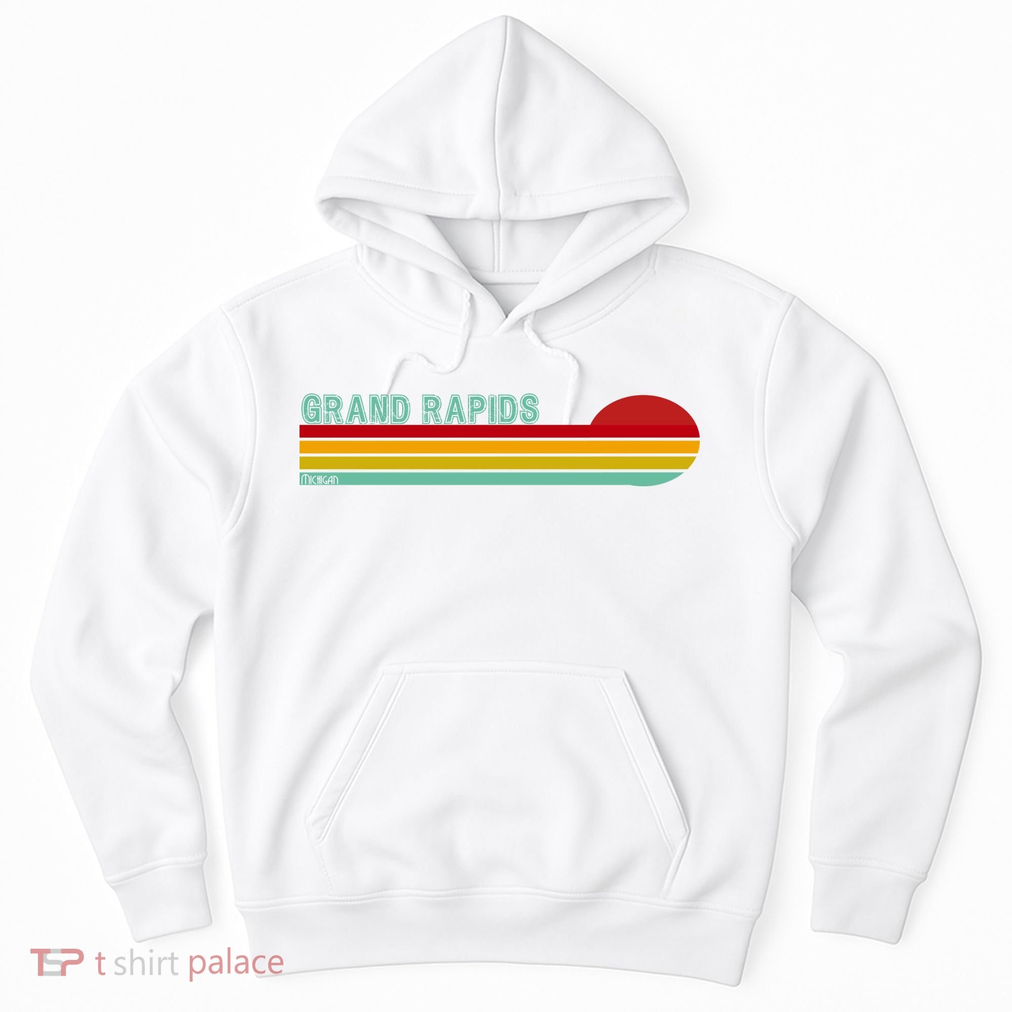 Grand Rapids Retro Michigan Hoodie