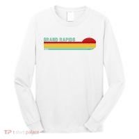 Grand Rapids Retro Michigan Long Sleeve Shirt thumb 0