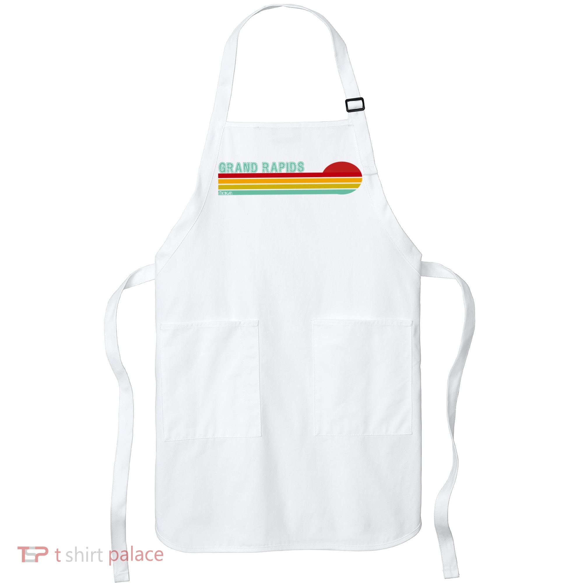 Grand Rapids Retro Michigan Apron