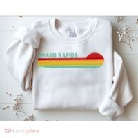 Grand Rapids Retro Michigan Sweatshirt thumb 2